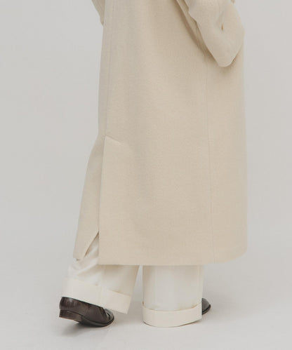 泰迪絨長款大衣