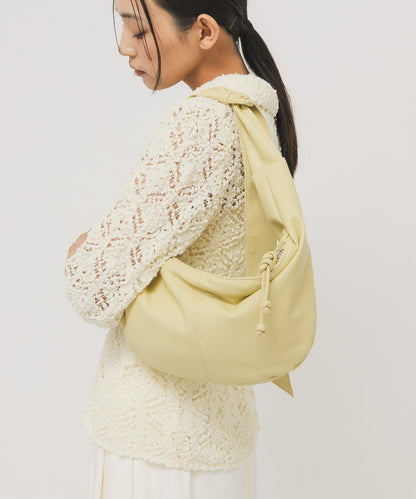 軟質休閒圓形單肩包