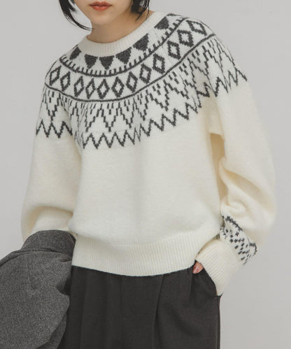 北歐風針織衫