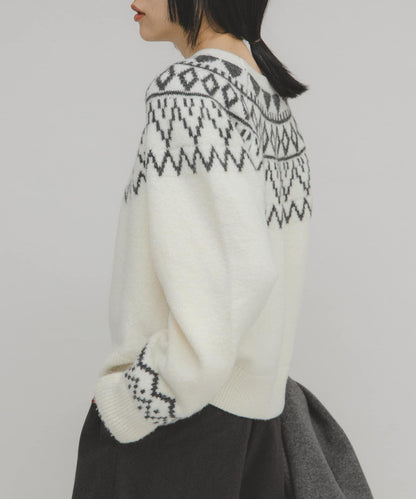 北歐風針織衫