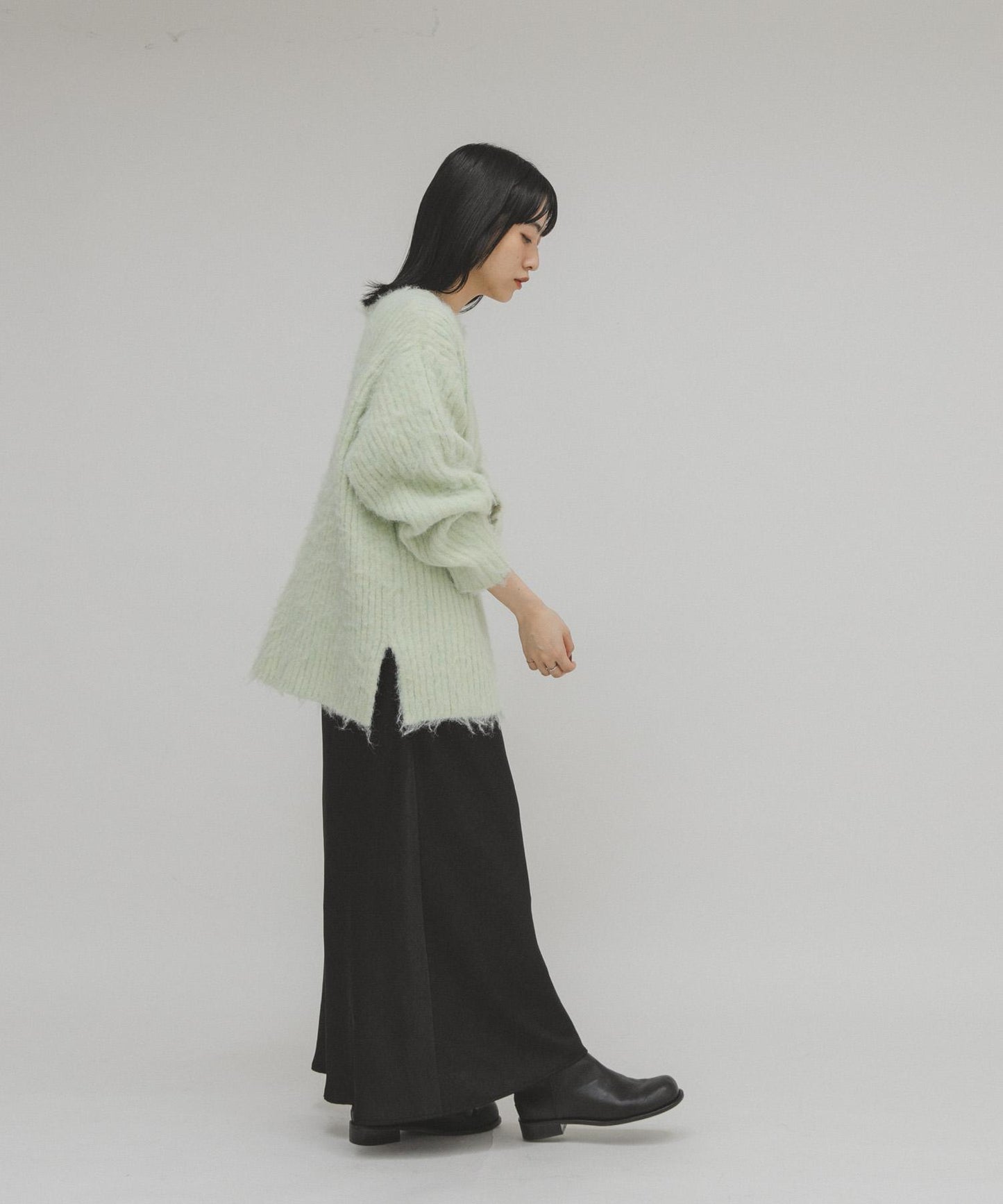 鏤空羅紋針織衫