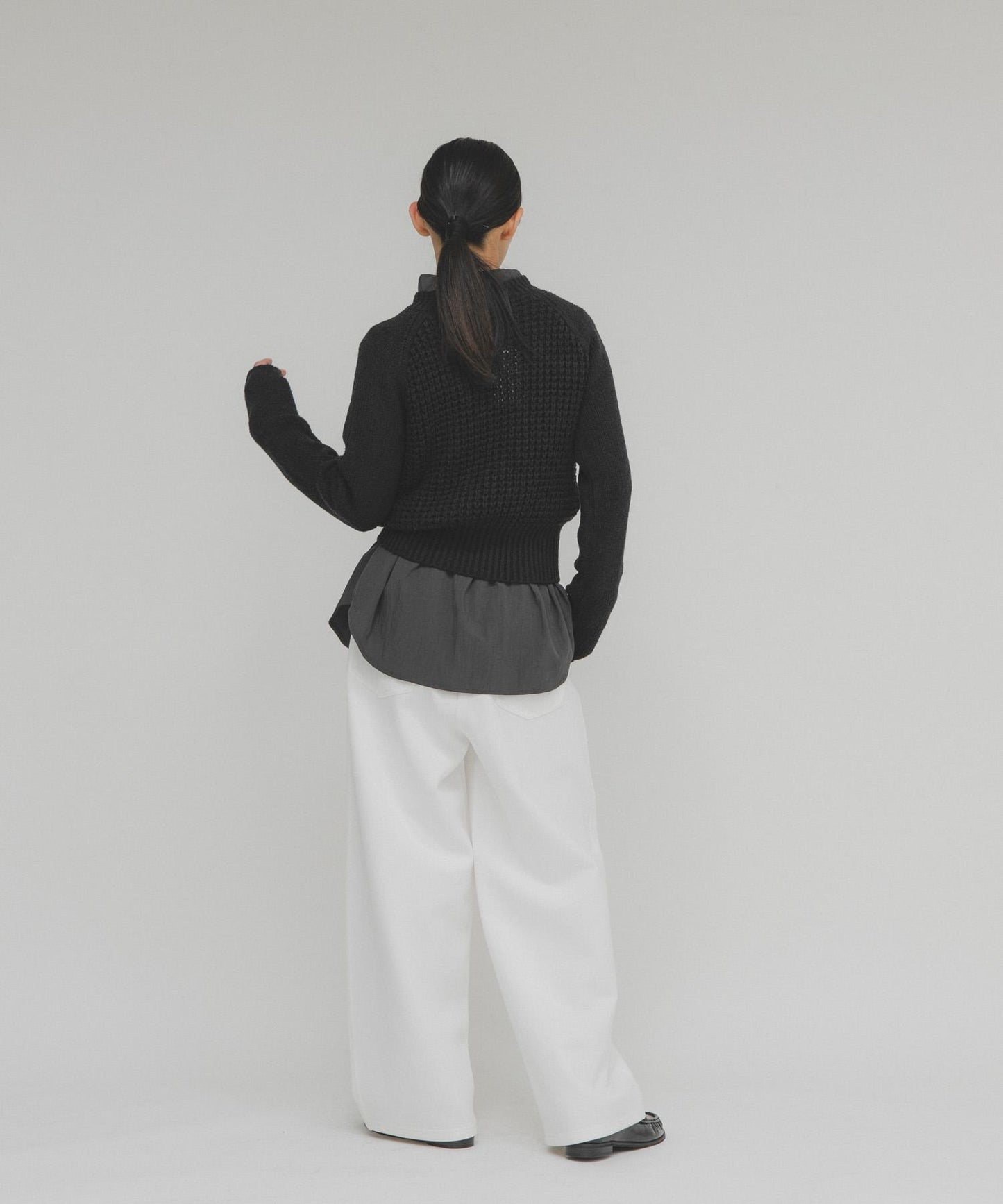 簡約流蘇針織衫