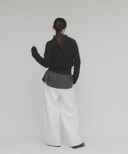 簡約流蘇針織衫