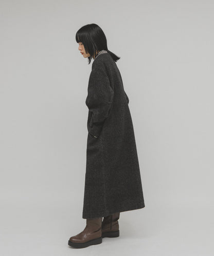 泰迪絨長款大衣