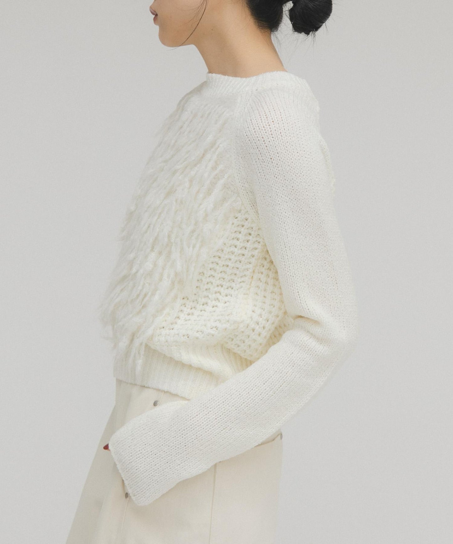 簡約流蘇針織衫