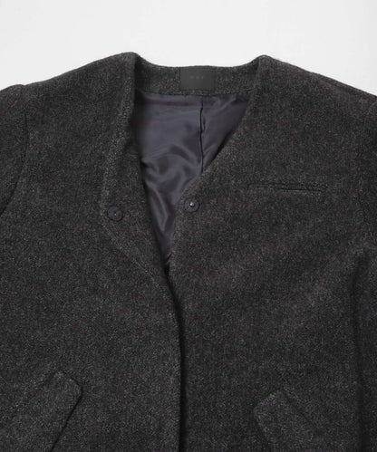 泰迪絨長款大衣