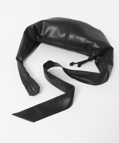 軟質休閒圓形單肩包