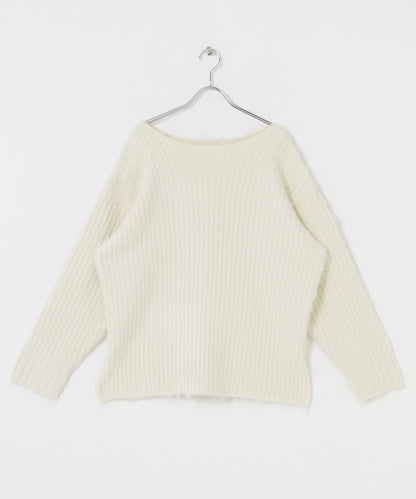 鏤空羅紋針織衫