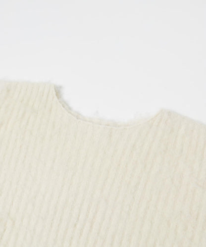 鏤空羅紋針織衫