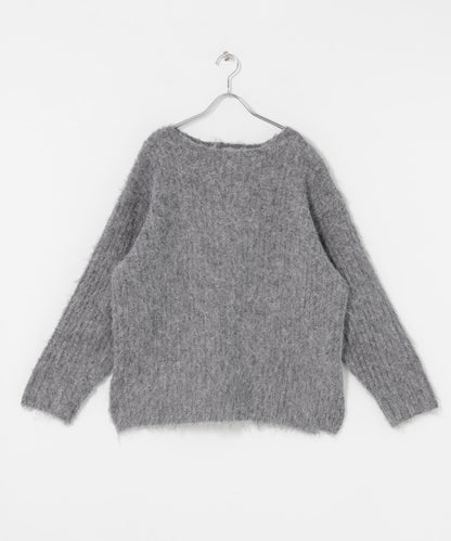 鏤空羅紋針織衫