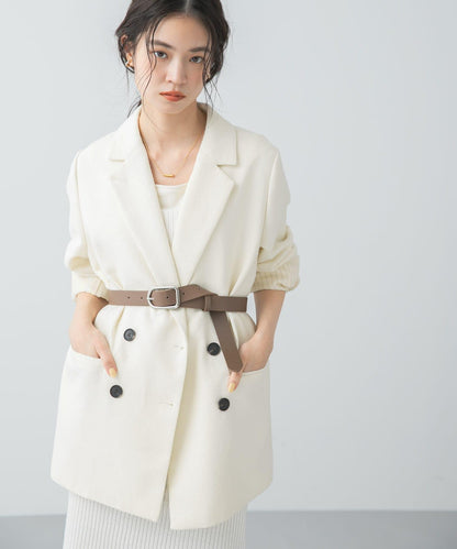 寬鬆袖西裝外套