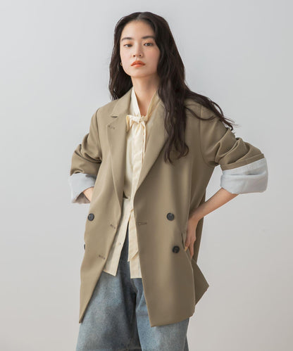 寬鬆袖西裝外套