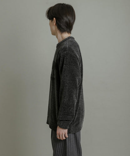 可水洗毛圈標誌圖案針織衫