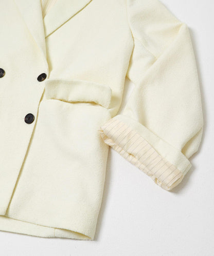 寬鬆袖西裝外套