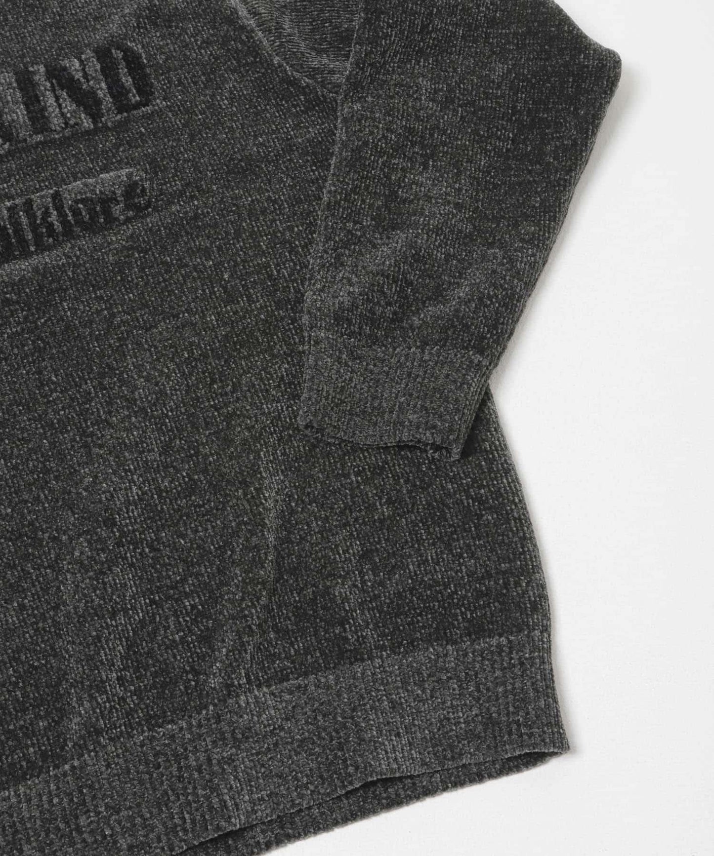 可水洗毛圈標誌圖案針織衫