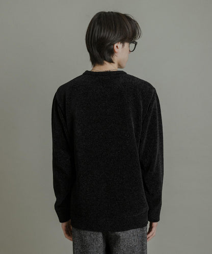 可水洗毛圈針織套頭衫