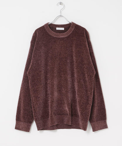 可水洗毛圈針織套頭衫