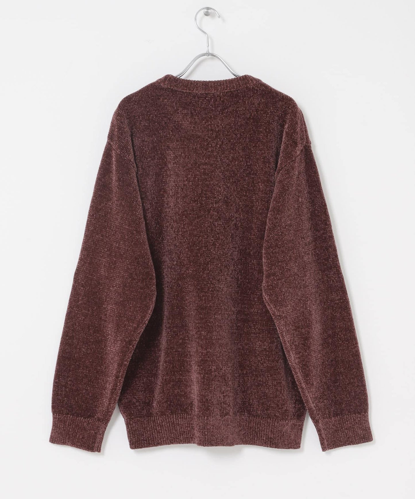 可水洗毛圈針織套頭衫