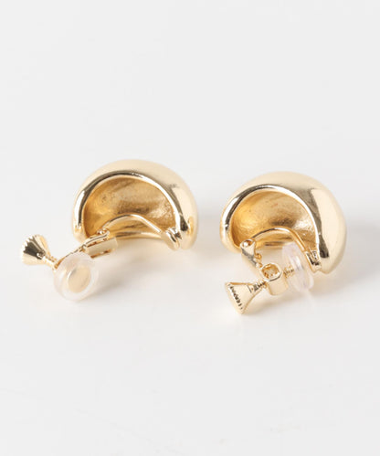 金屬質感立體耳環