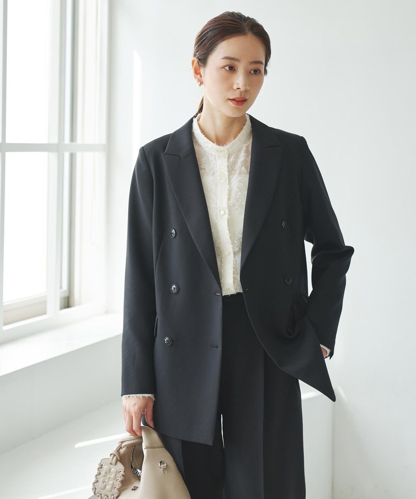 雙排扣西裝夾克