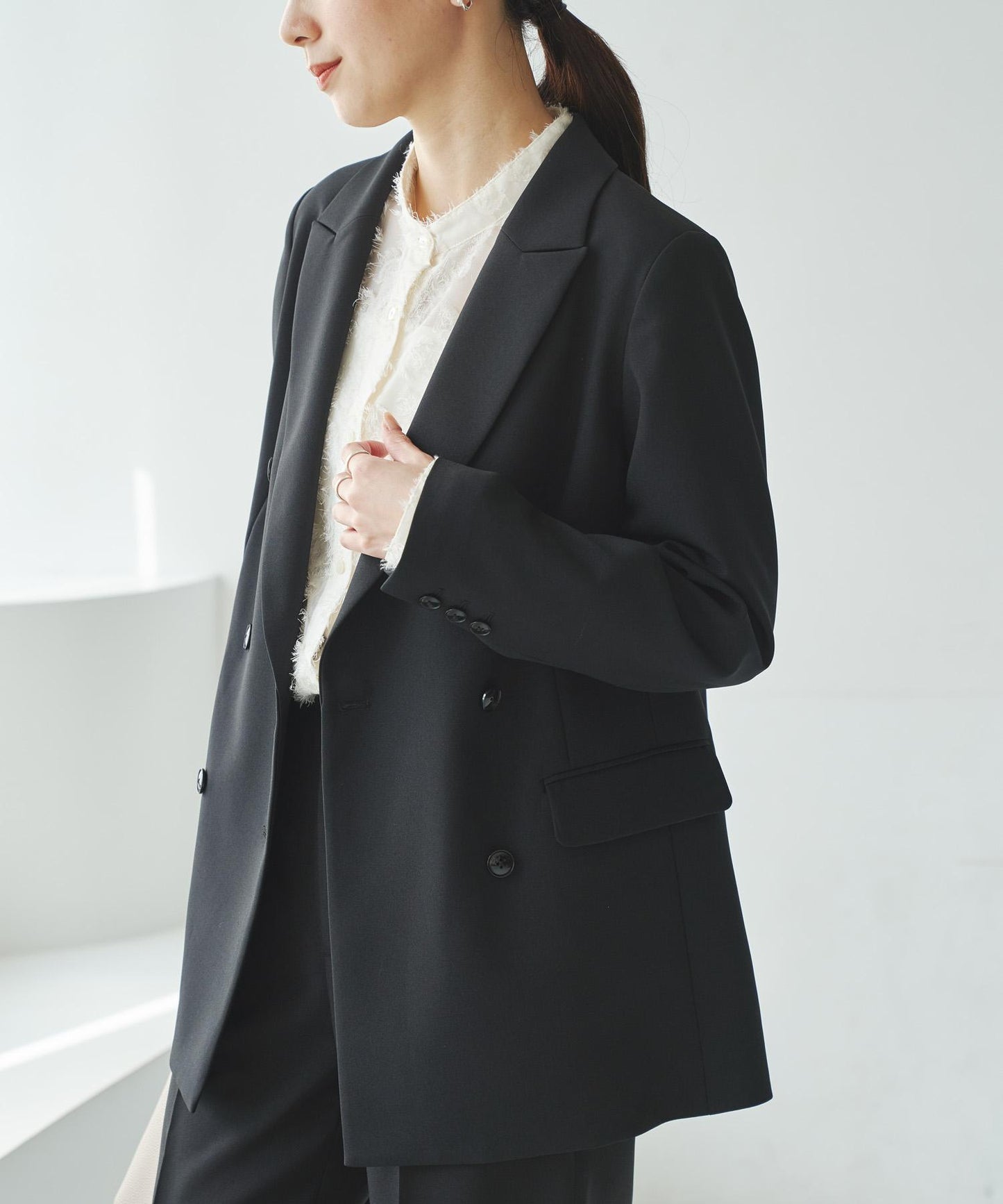 雙排扣西裝夾克