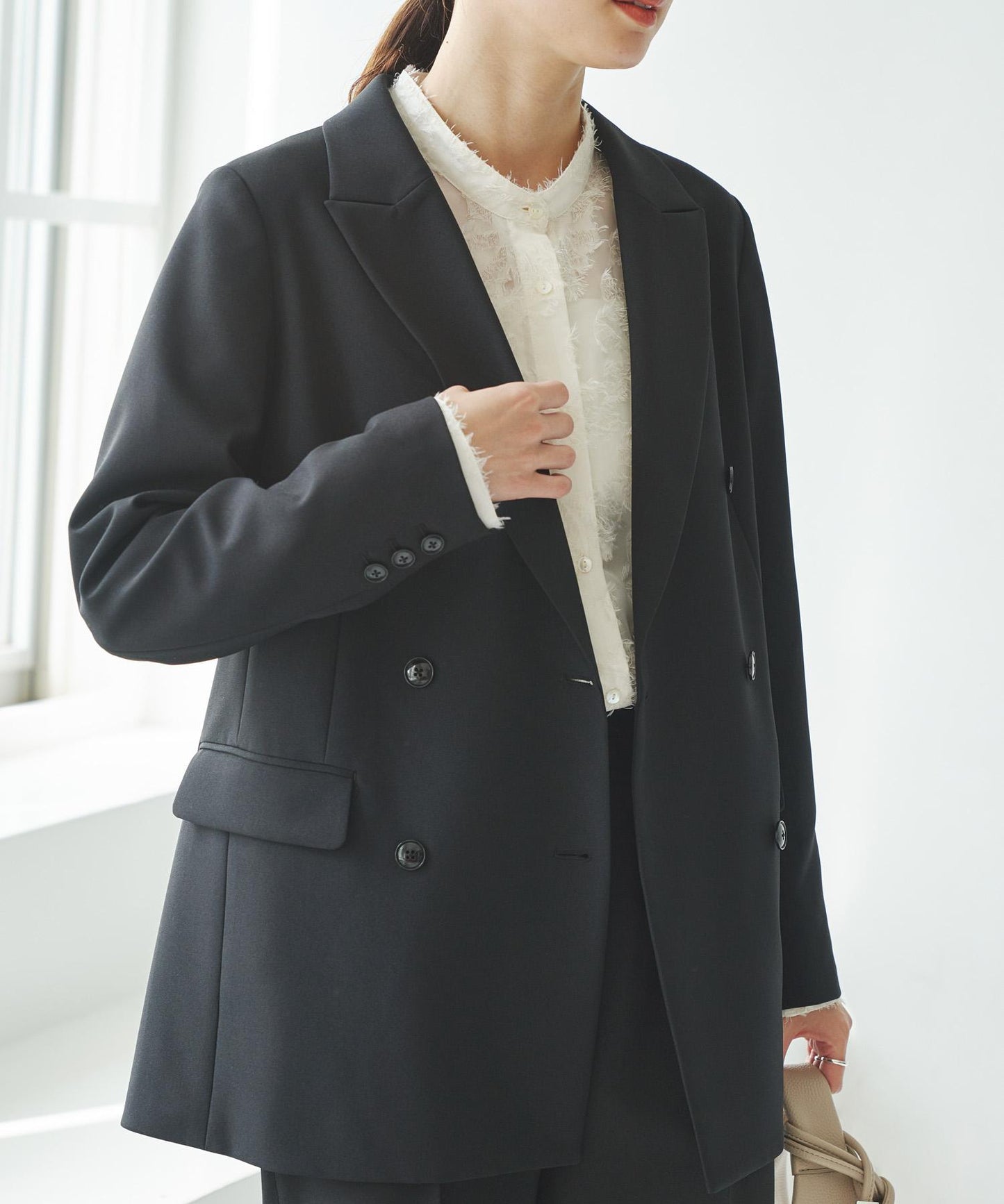 雙排扣西裝夾克