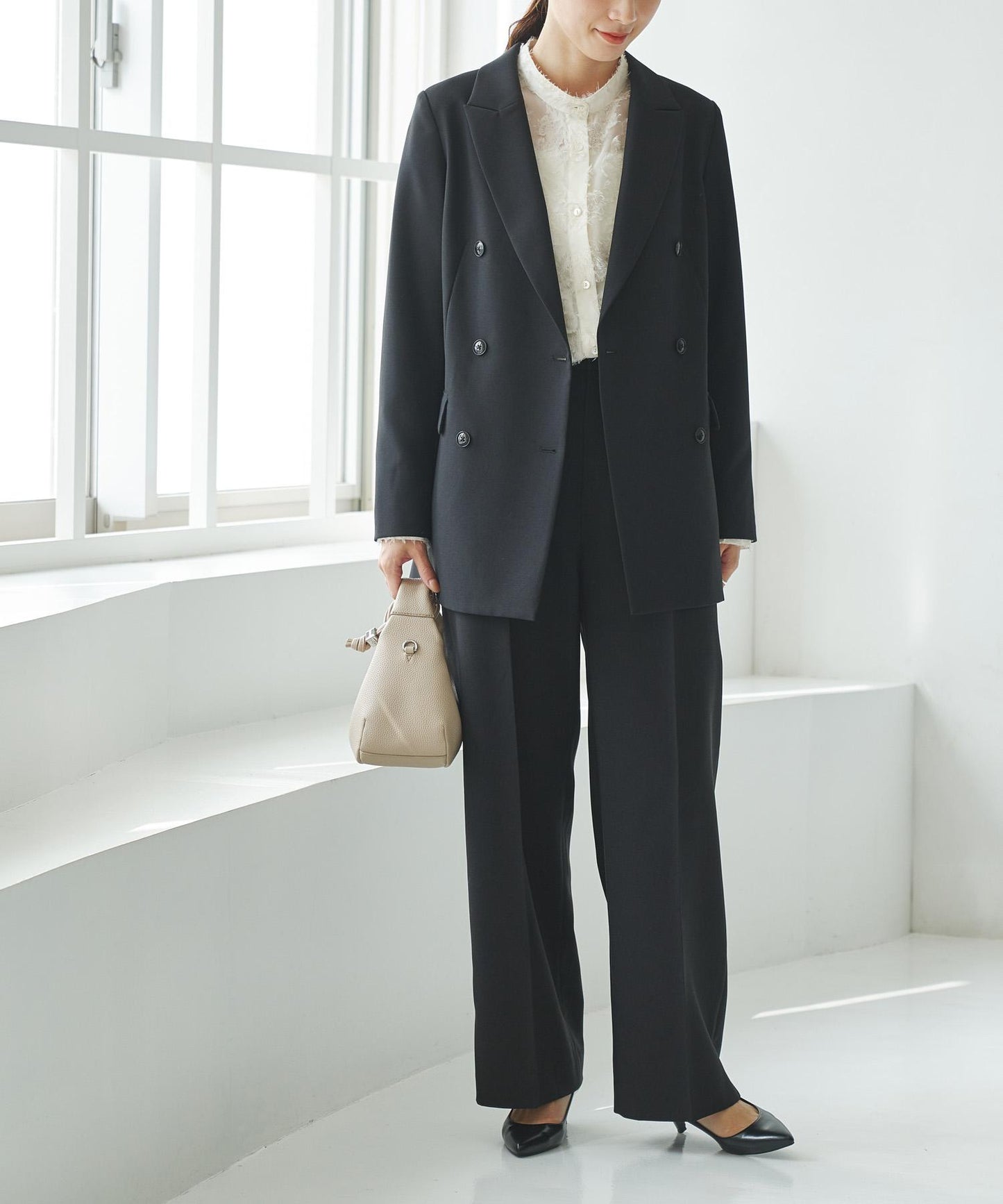 雙排扣西裝夾克