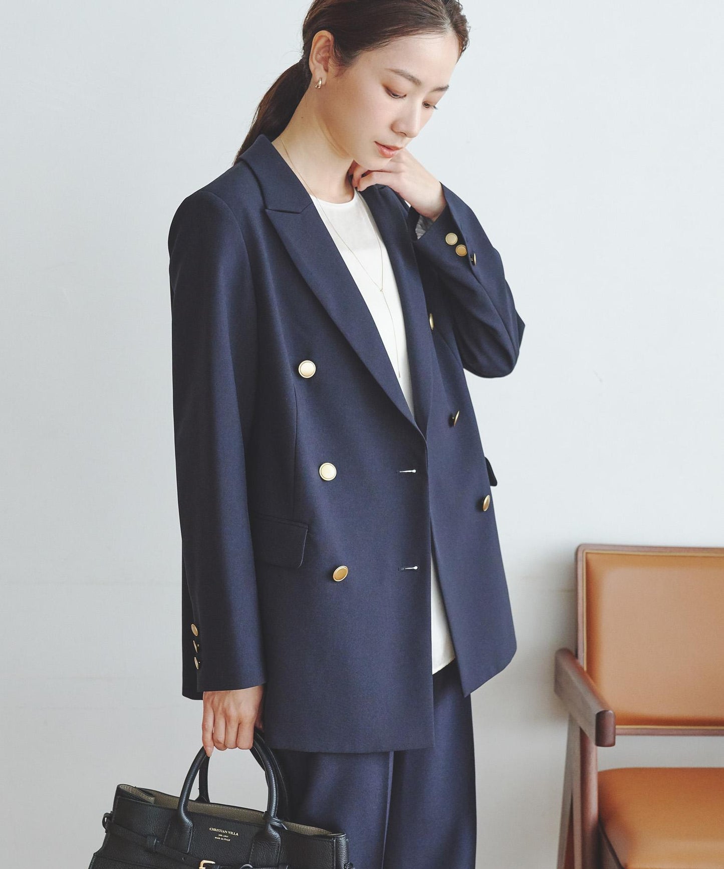 雙排扣西裝夾克