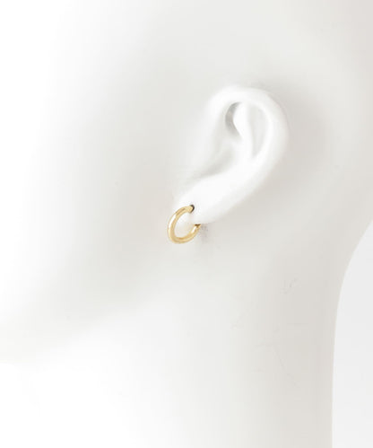 TOM WOOD 經典小號金色圓環耳環