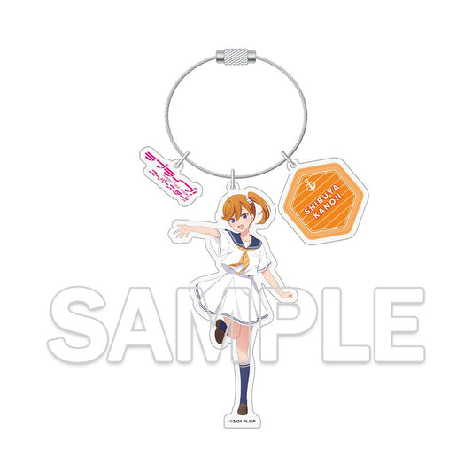 LoveLive! Superstar!! 金屬線圈亞克力鑰匙扣 澁谷香音