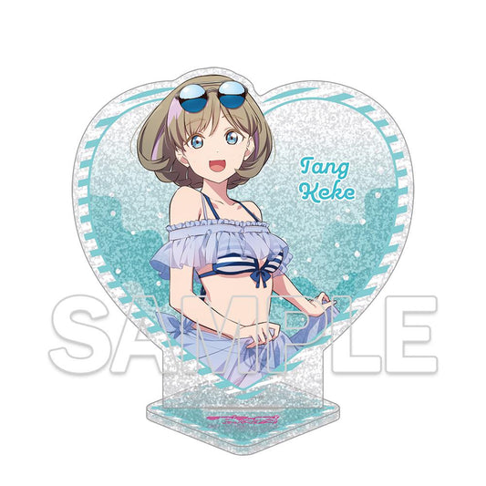 LoveLive! Superstar!! 心形亮片亞克力立牌 唐可可