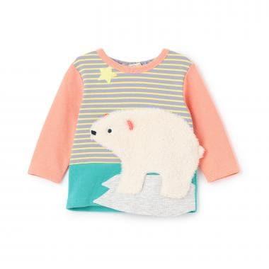 北極熊印花衛衣