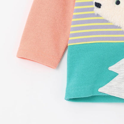 北極熊印花衛衣