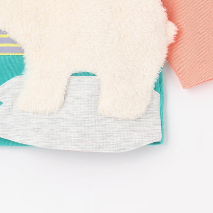 北極熊印花衛衣