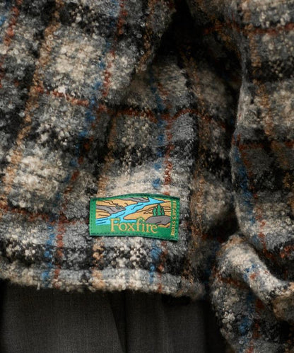 連帽加厚法蘭絨襯衫夾克