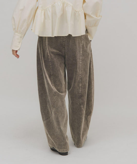 燈芯絨繭型長褲