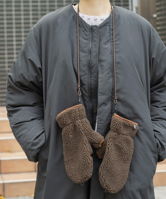 羊羔絨連指手套