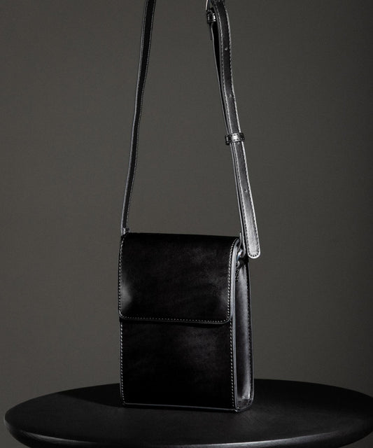 方形翻蓋迷你單肩包