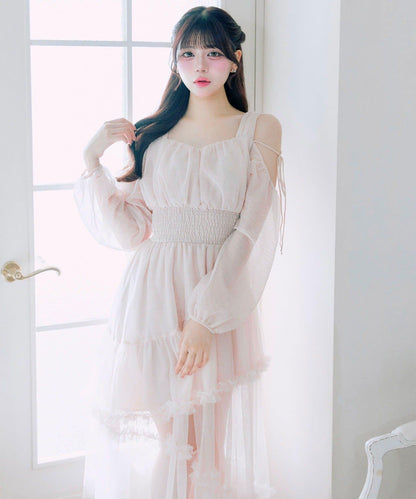 【Belle Charme】仙女網紗連衣裙