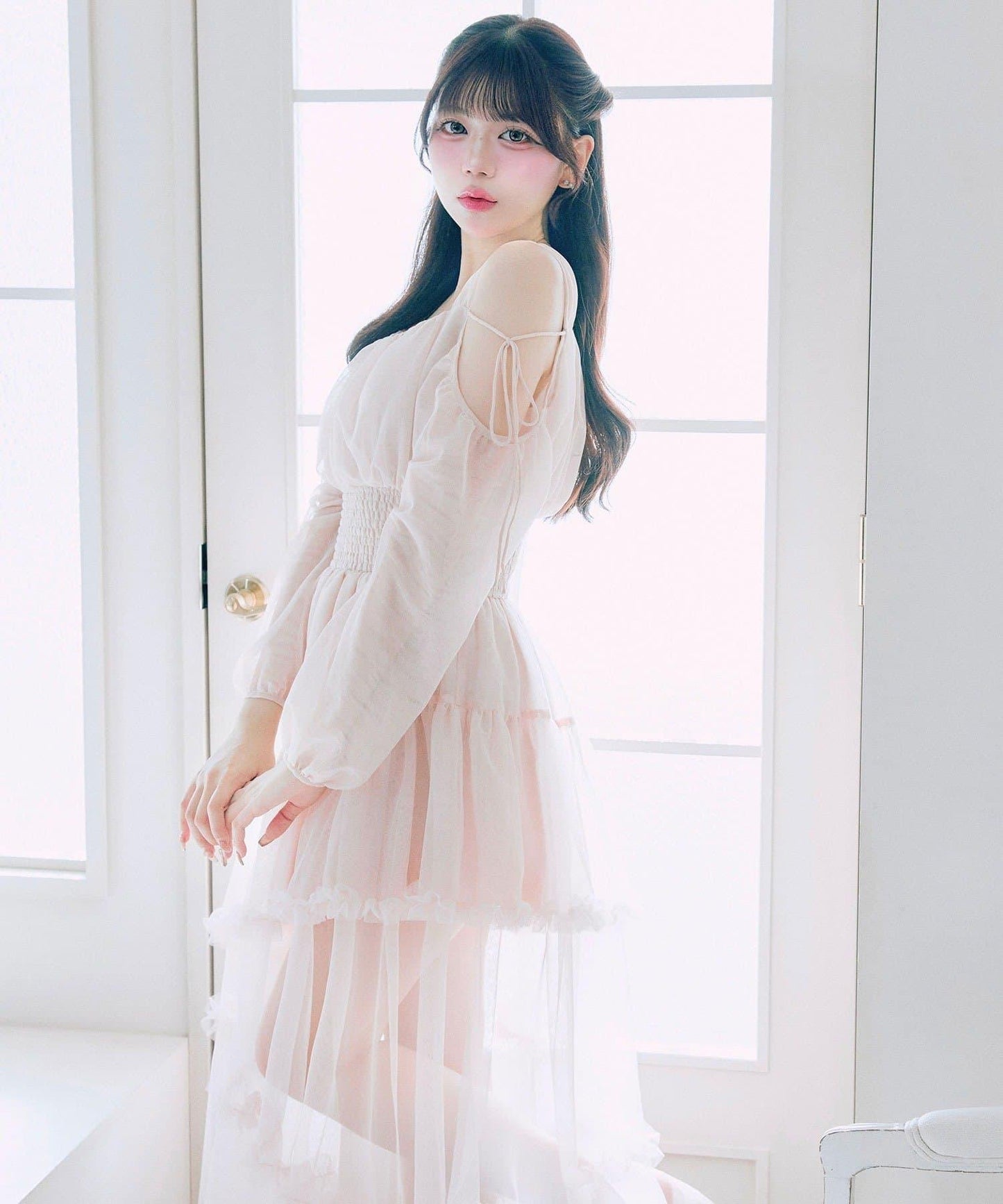 【Belle Charme】仙女網紗連衣裙