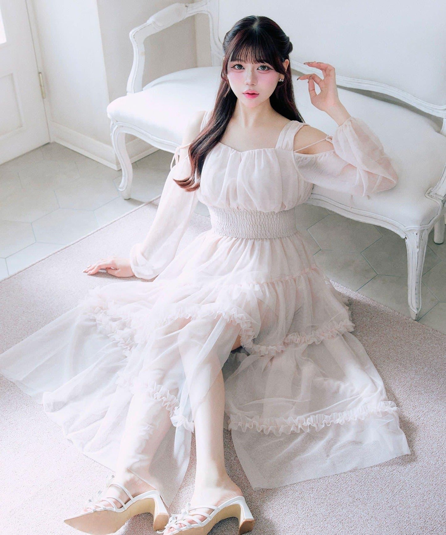 【Belle Charme】仙女網紗連衣裙