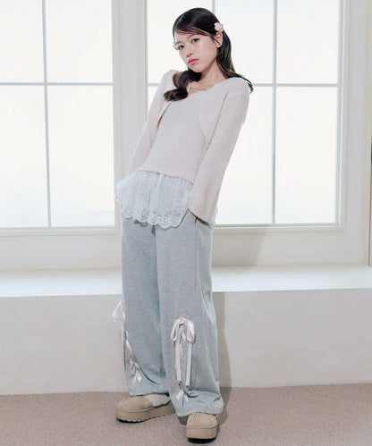 短外套荷葉邊吊帶套裝