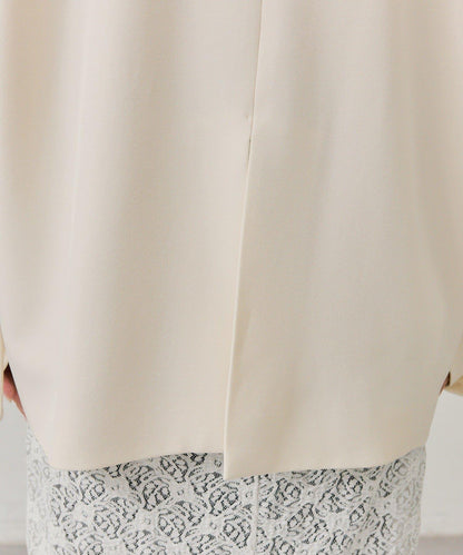 抽繩袖西裝外套