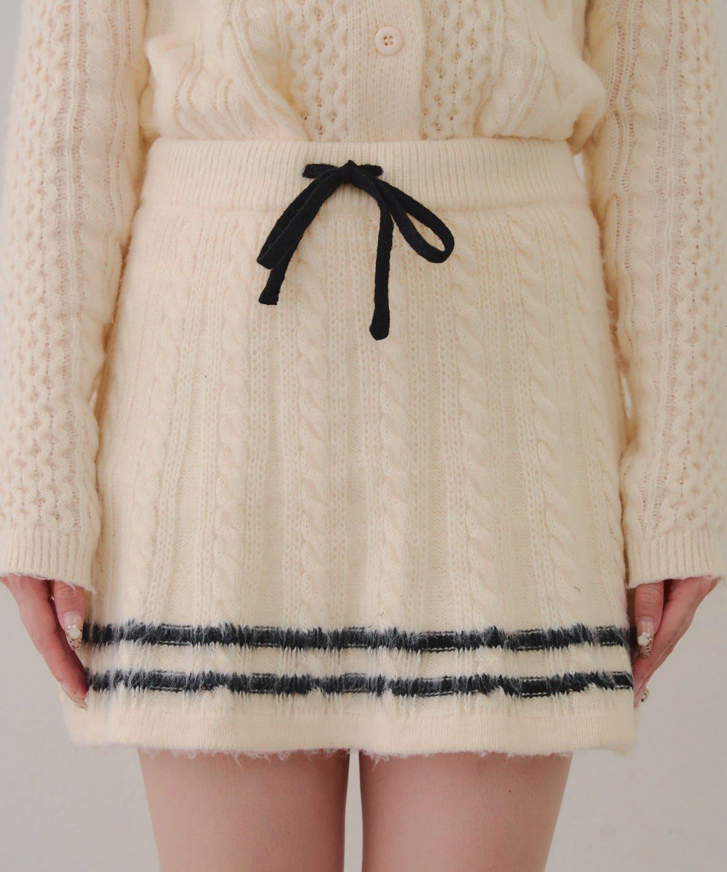 【remiセレクト】加絨麻花套裝