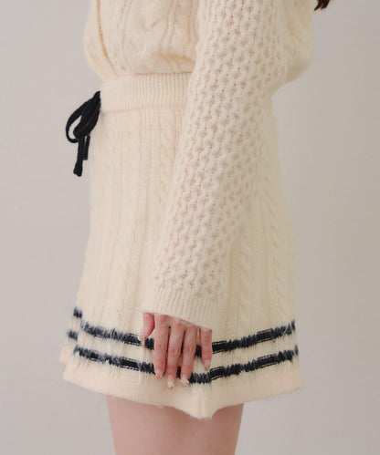 【remiセレクト】加絨麻花套裝