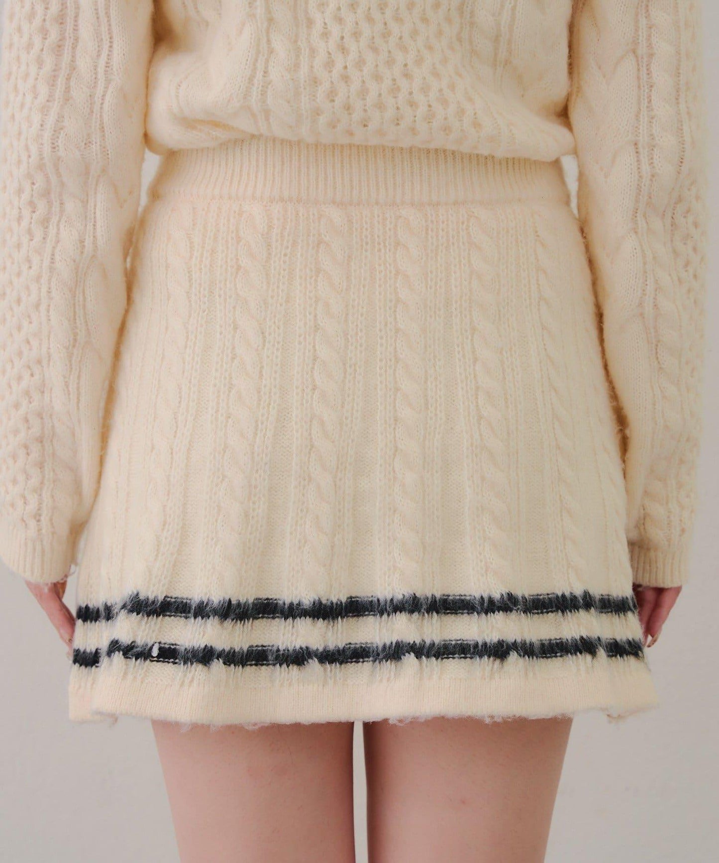 【remiセレクト】加絨麻花套裝