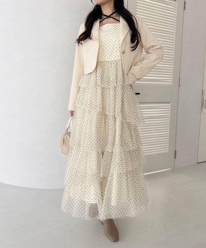 【復刻款】附胸針短款西裝外套