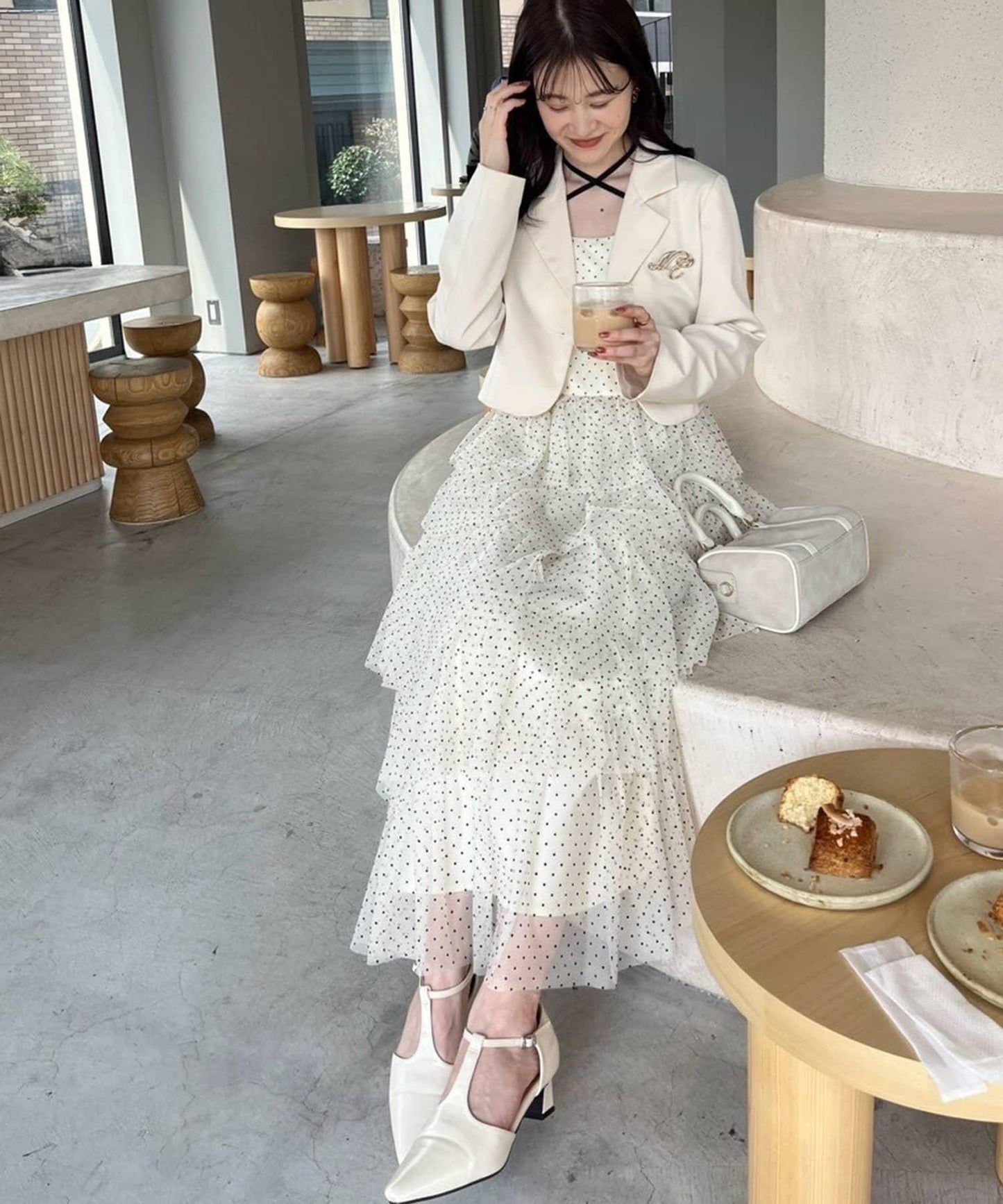 【復刻】層疊網紗連衣裙