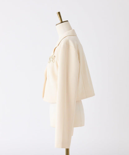 【復刻款】附胸針短款西裝外套