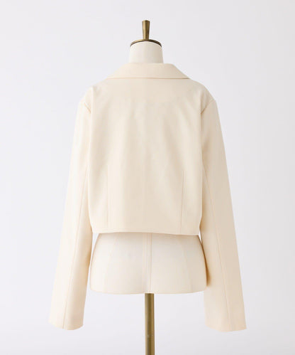 【復刻款】附胸針短款西裝外套